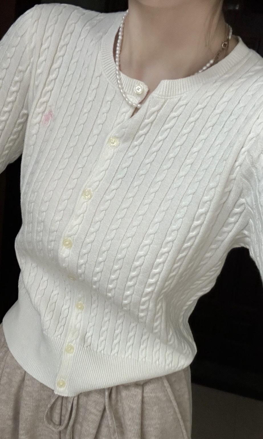 Polo Ralph Lauren 開襟長袖毛衣 大童款