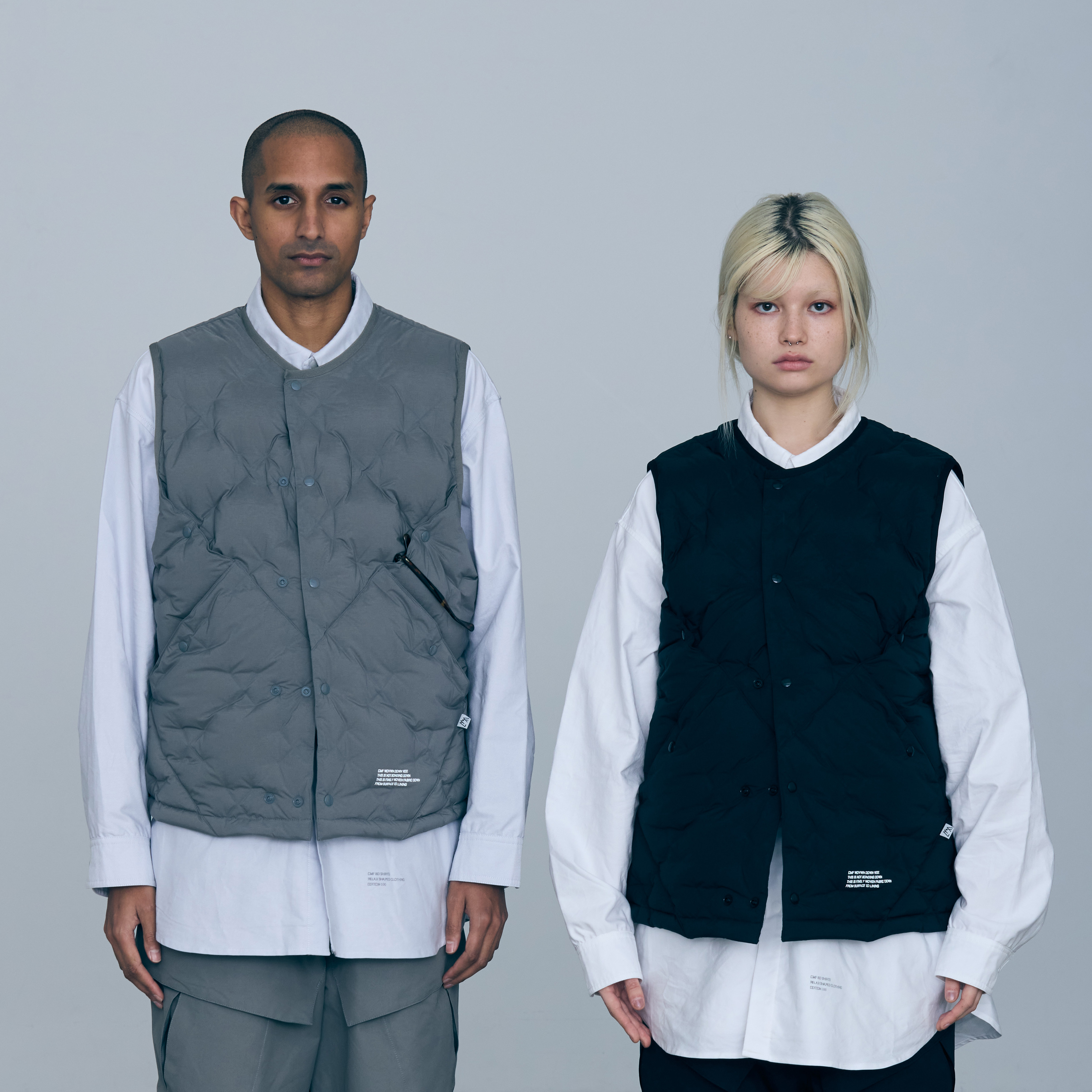 Comfy Outdoor Garment - CMF Woven Down Vest (Mocha)