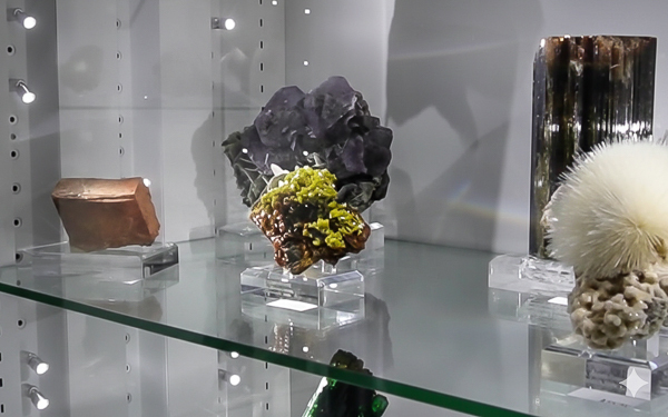 土桑展礦石標本