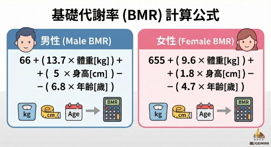 人一天所需熱量