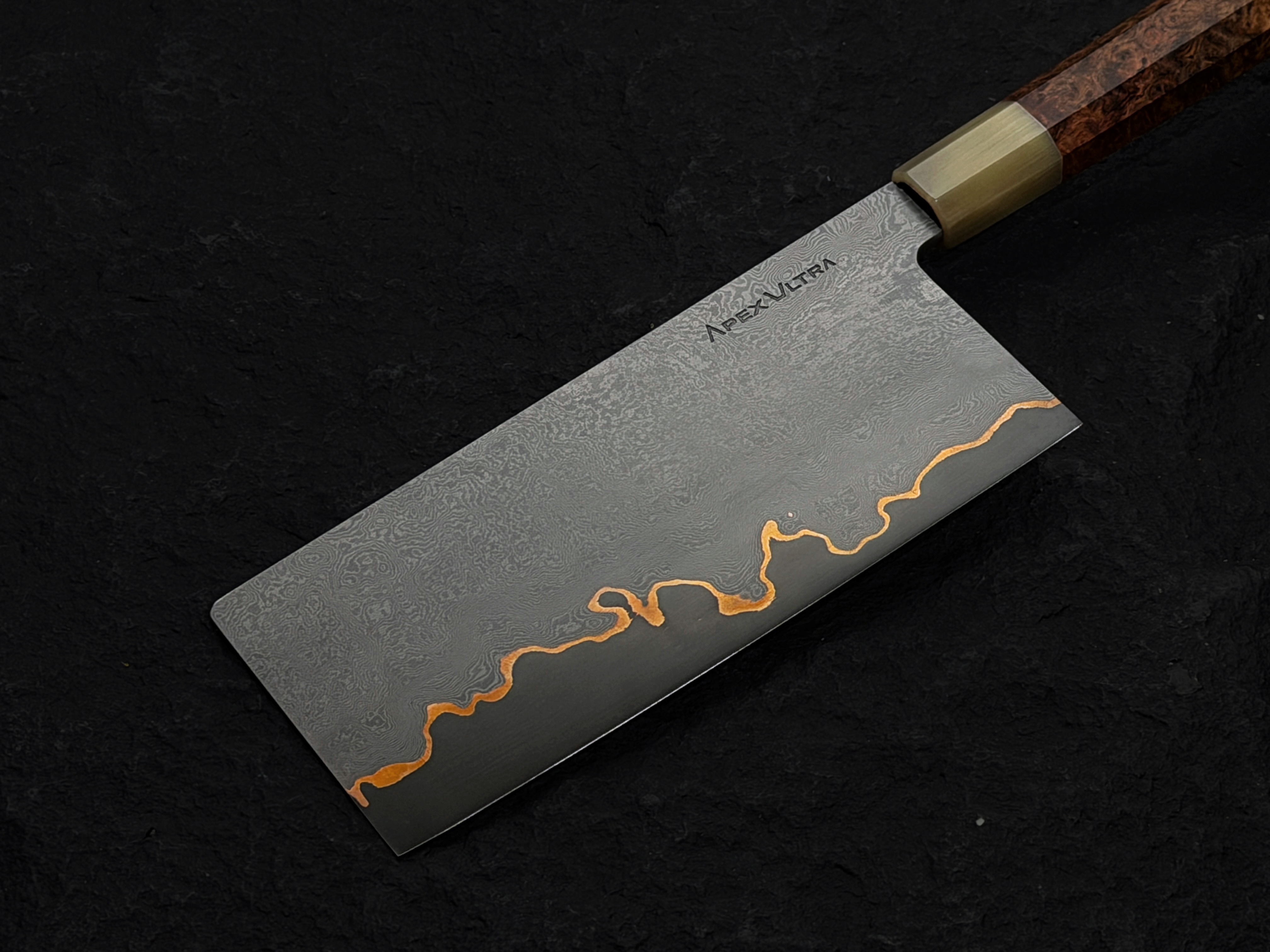 匠魂 Apex Ultra 不鏽大馬士革鋼外層 中華包丁