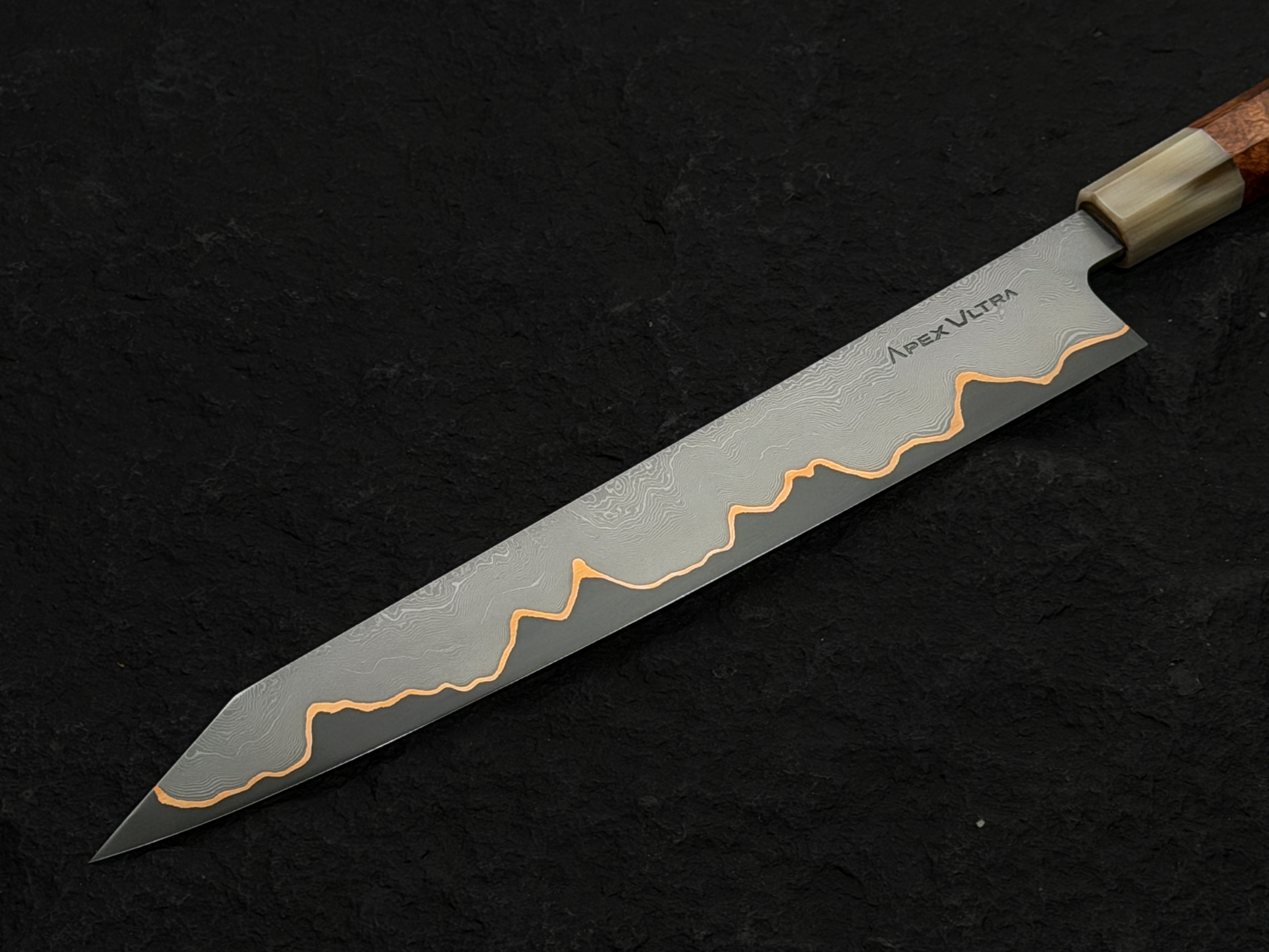 匠魂 Apex Ultra 不鏽大馬士革鋼外層 切付筋引