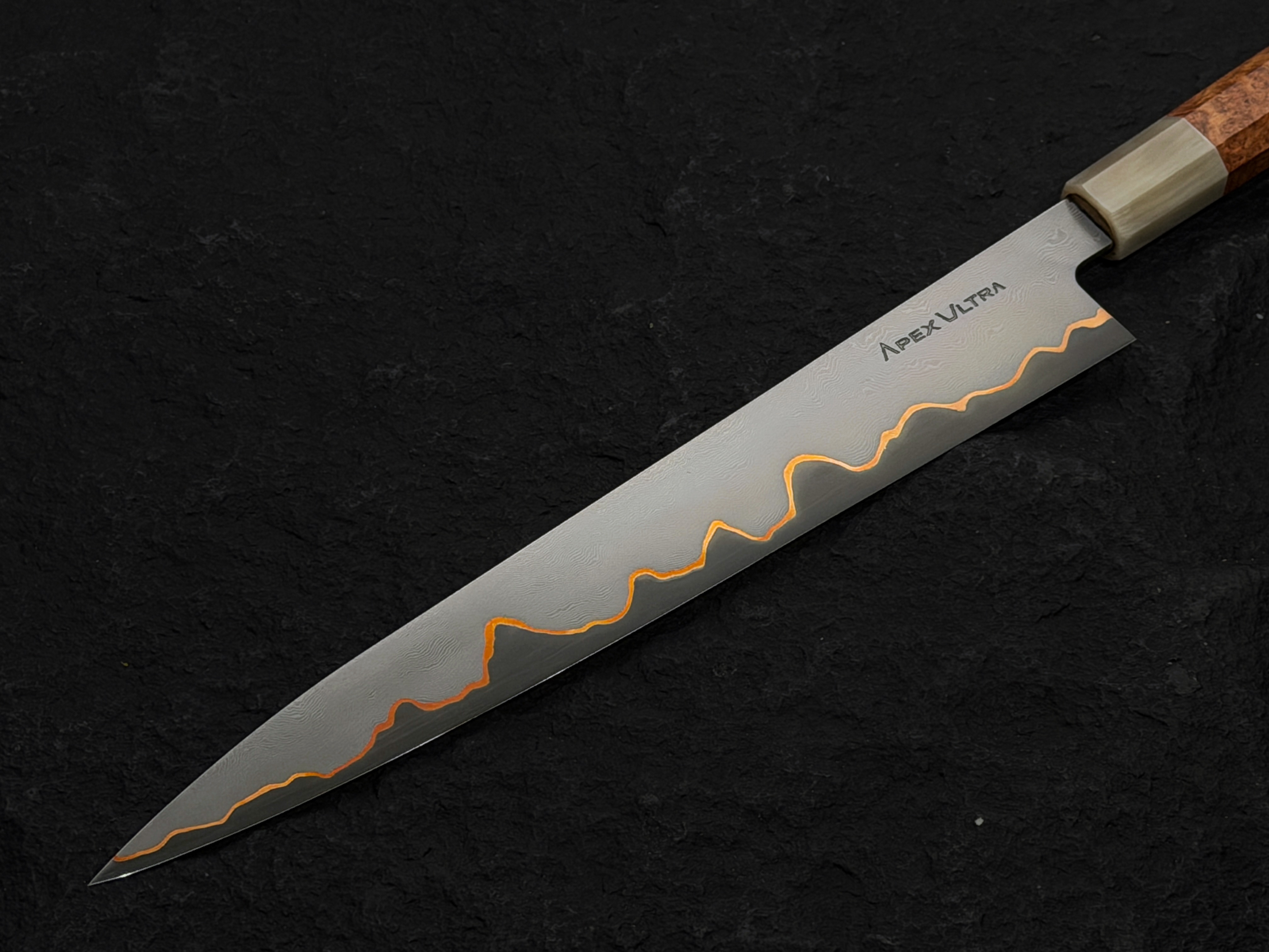 匠魂 Apex Ultra 不鏽大馬士革鋼外層 筋引