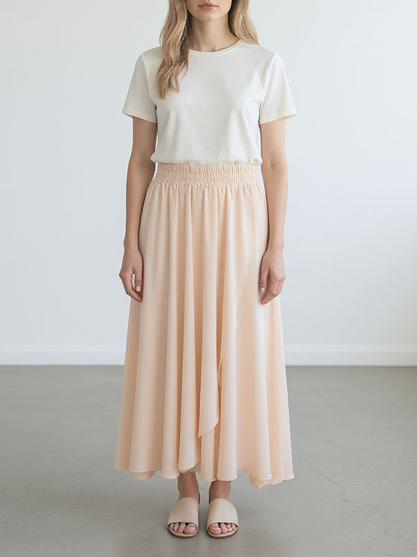 Le Tricot Perugia 荷葉絲長裙