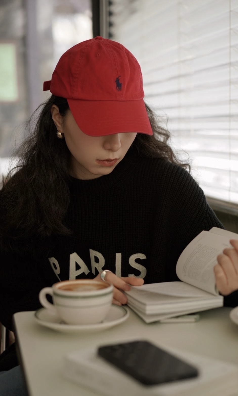 Polo Ralph Lauren 棉質標誌刺繡 棒球帽 紅色