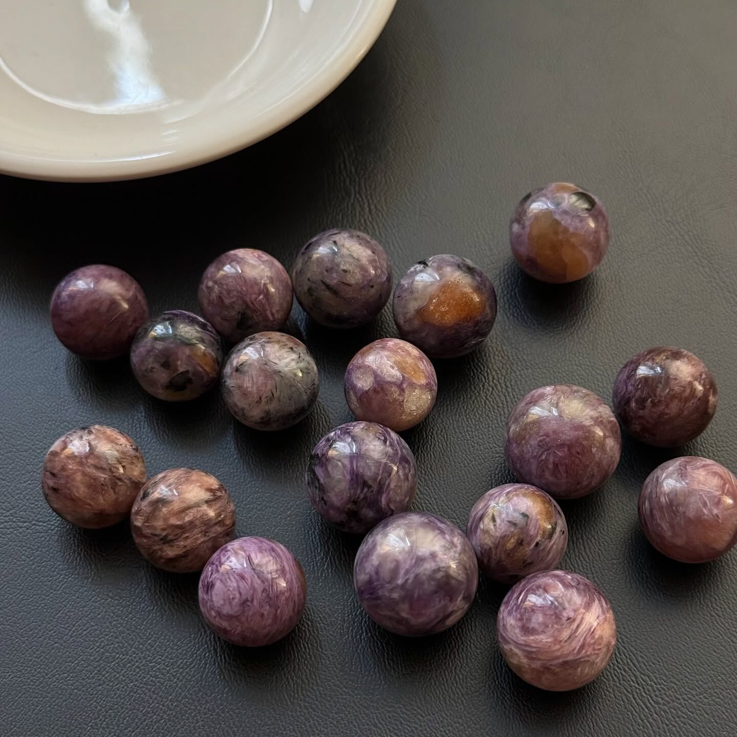[原石] 紫龍晶 小球