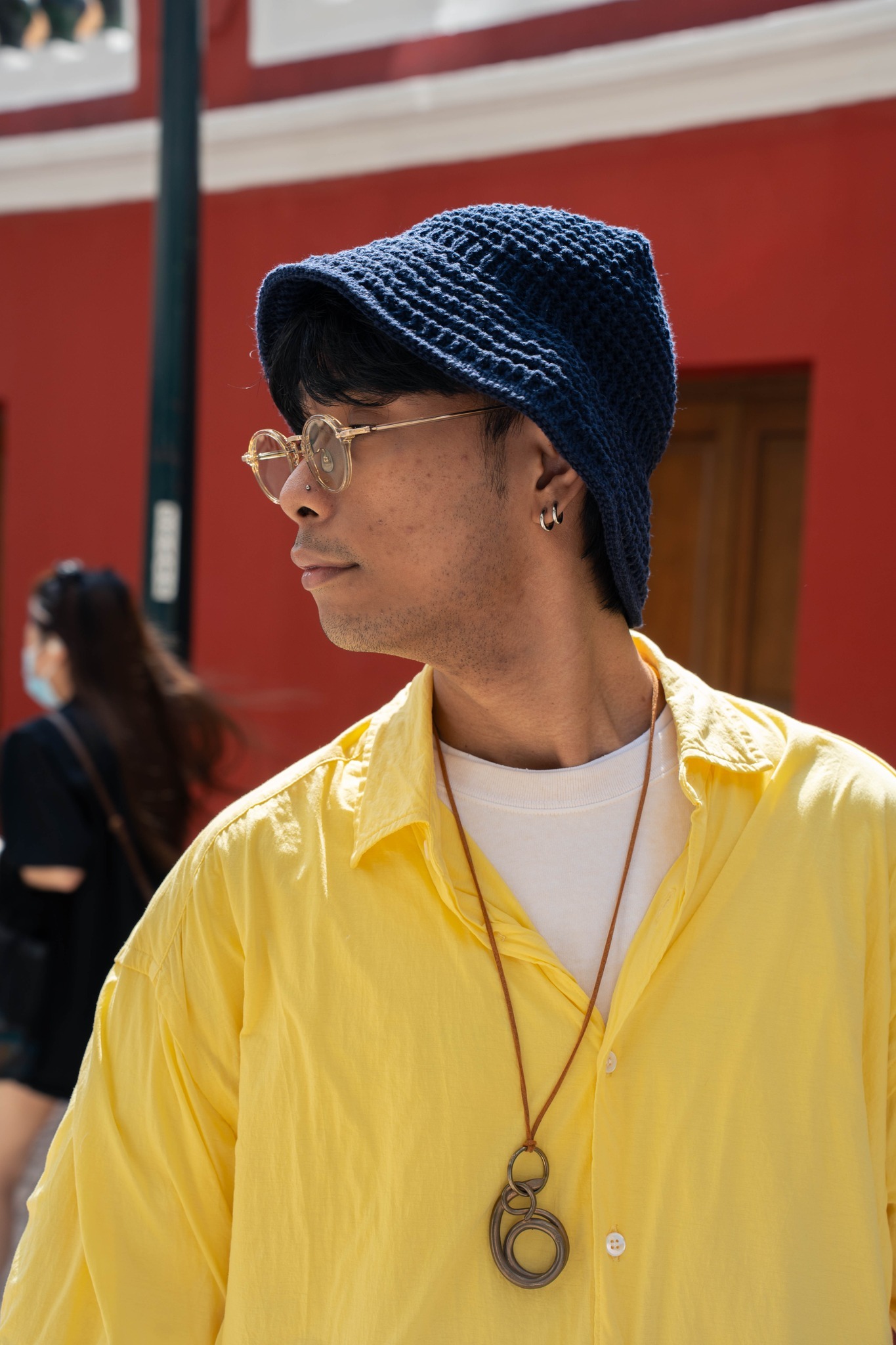 FOUND FEATHER |  Knit Safari Hat