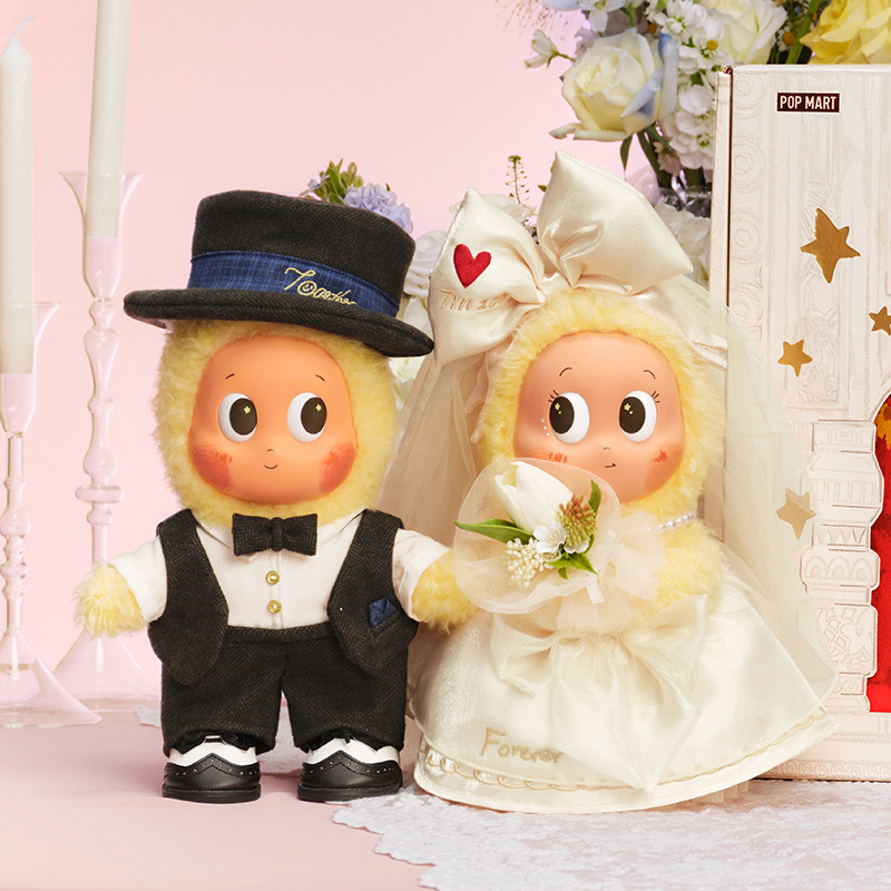 POP MART 泡泡瑪特星星人 怦然星動系列-搪膠毛絨公仔禮盒