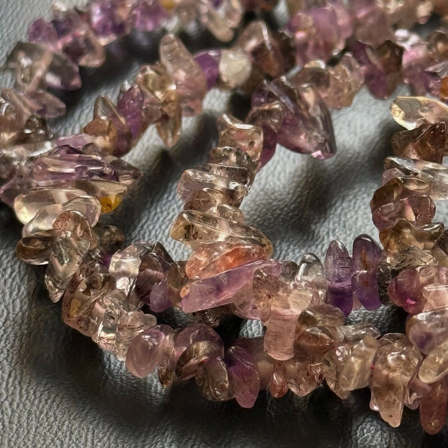 [原石] 超七 碎石手鏈 水晶手鏈