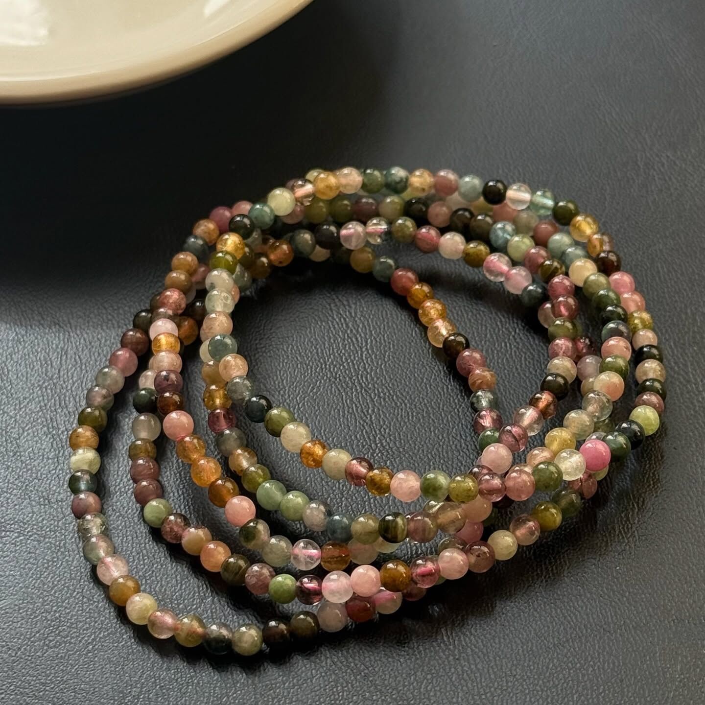 [原石] 西瓜碧璽 水晶手串