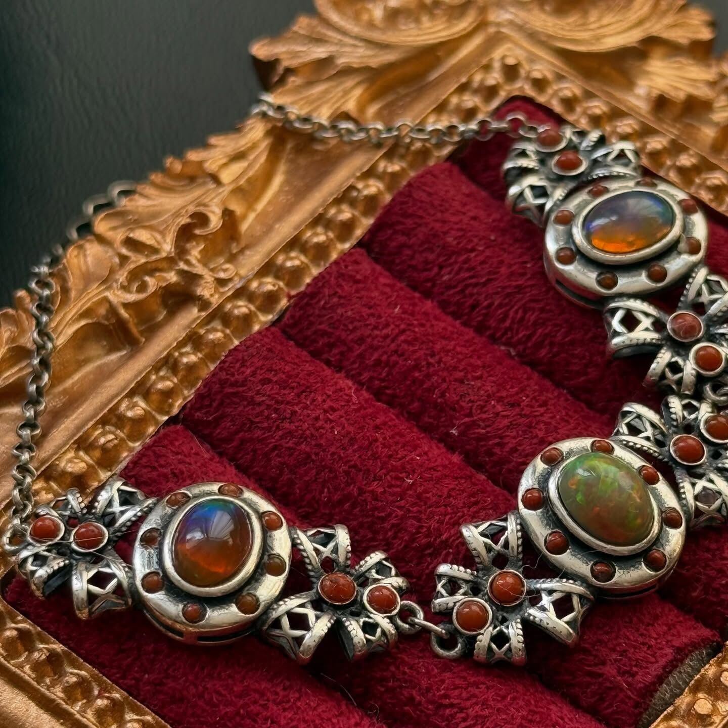 [原石] 衣索比亞蛋白石 925銀手鏈 水晶手鏈