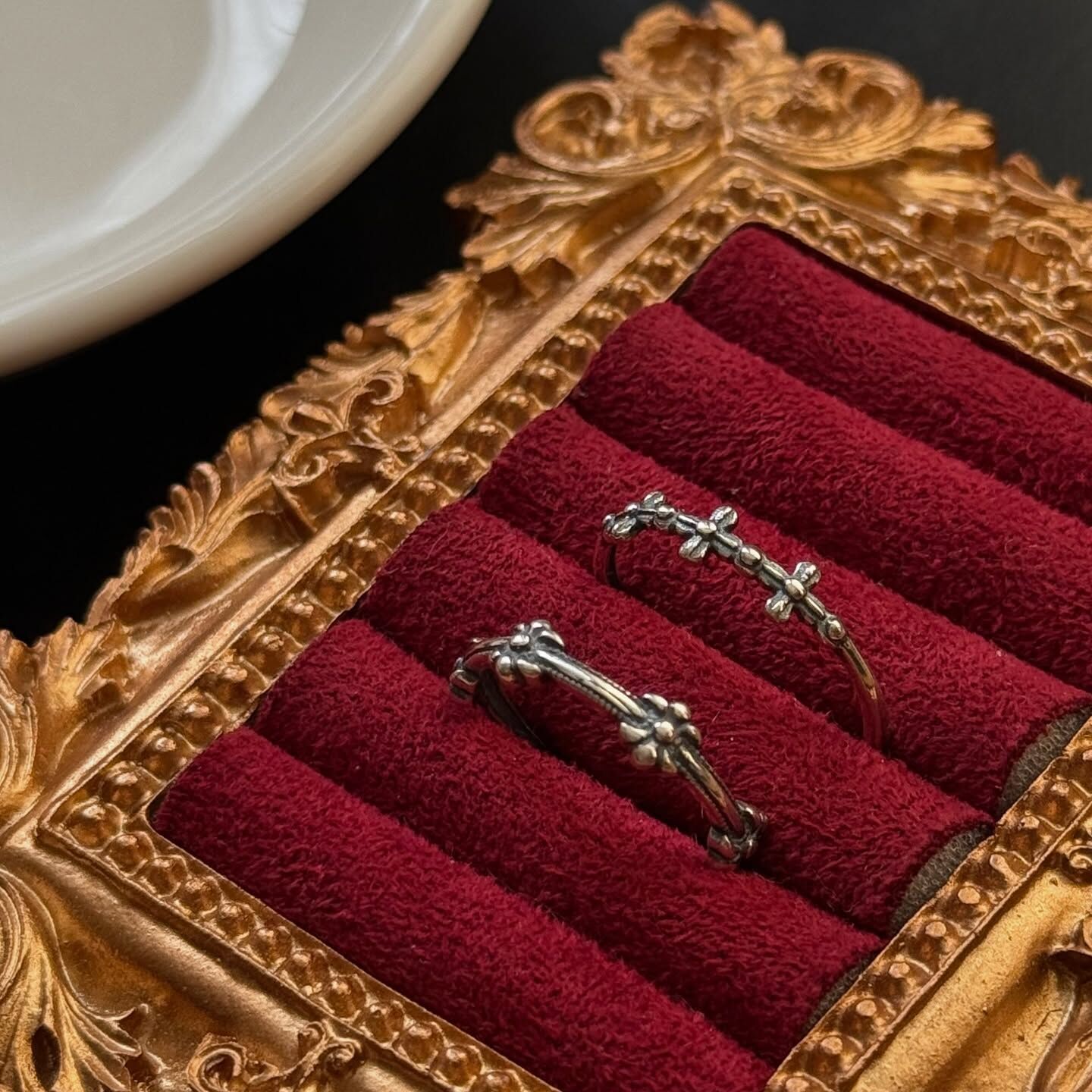 [原石] 克羅心元素 925銀戒指