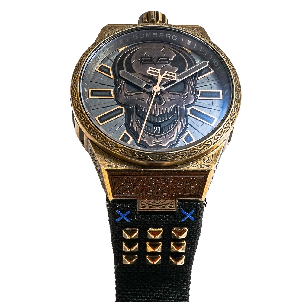 Bolt-68 NEO 系列 銅紋骷髏騎士機械腕錶