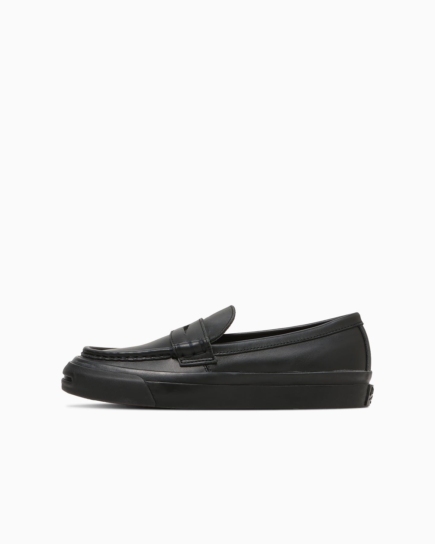 現貨┃CONVERSE JACK PURCELL 1935 LOAFER 皮革開口笑樂福鞋全黑