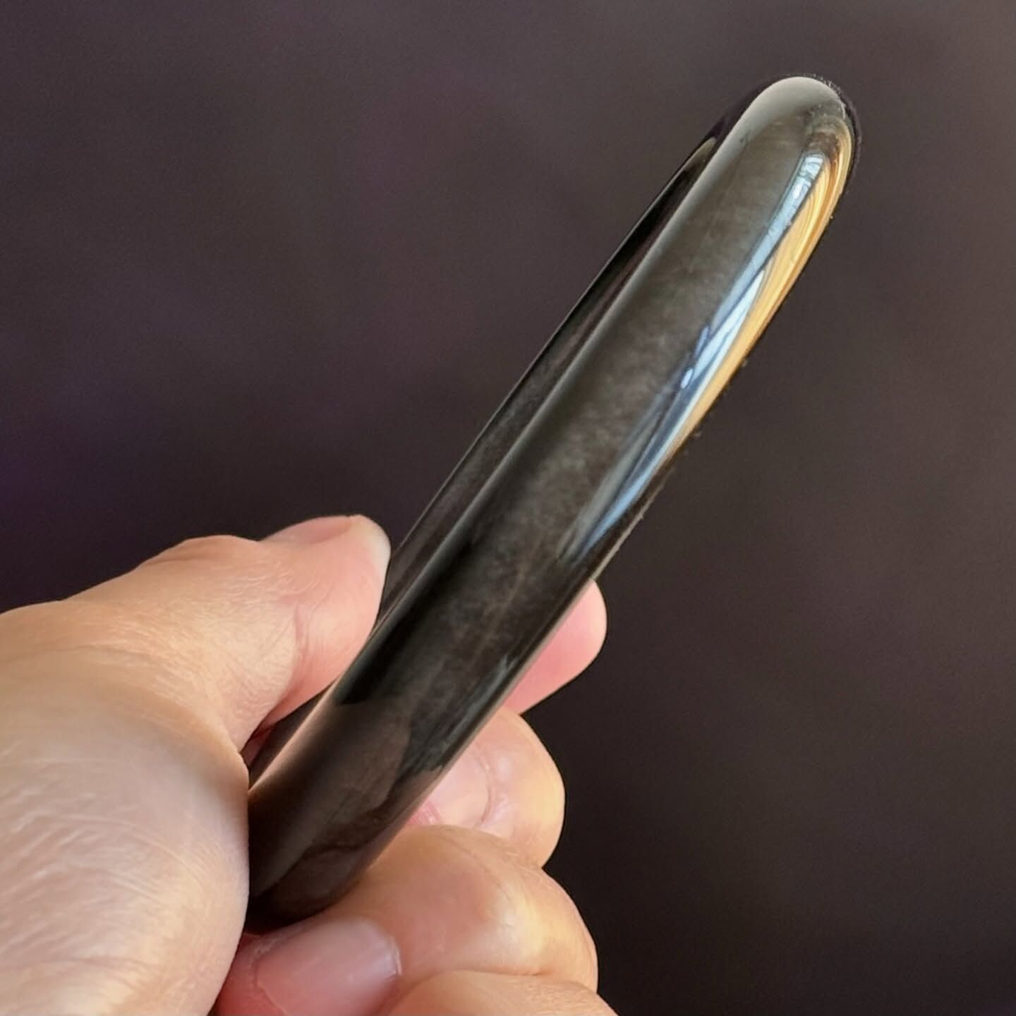 [原石] 銀曜石 水晶手鐲