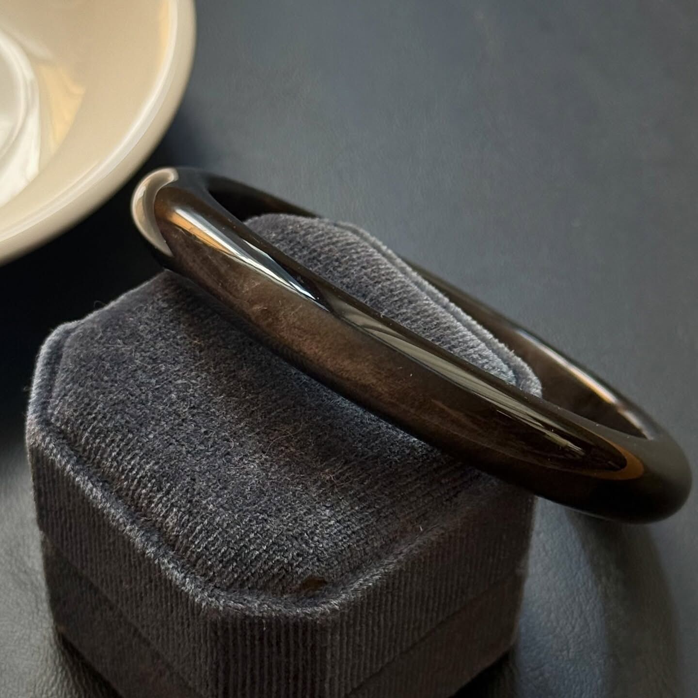 [原石] 銀曜石 水晶手鐲