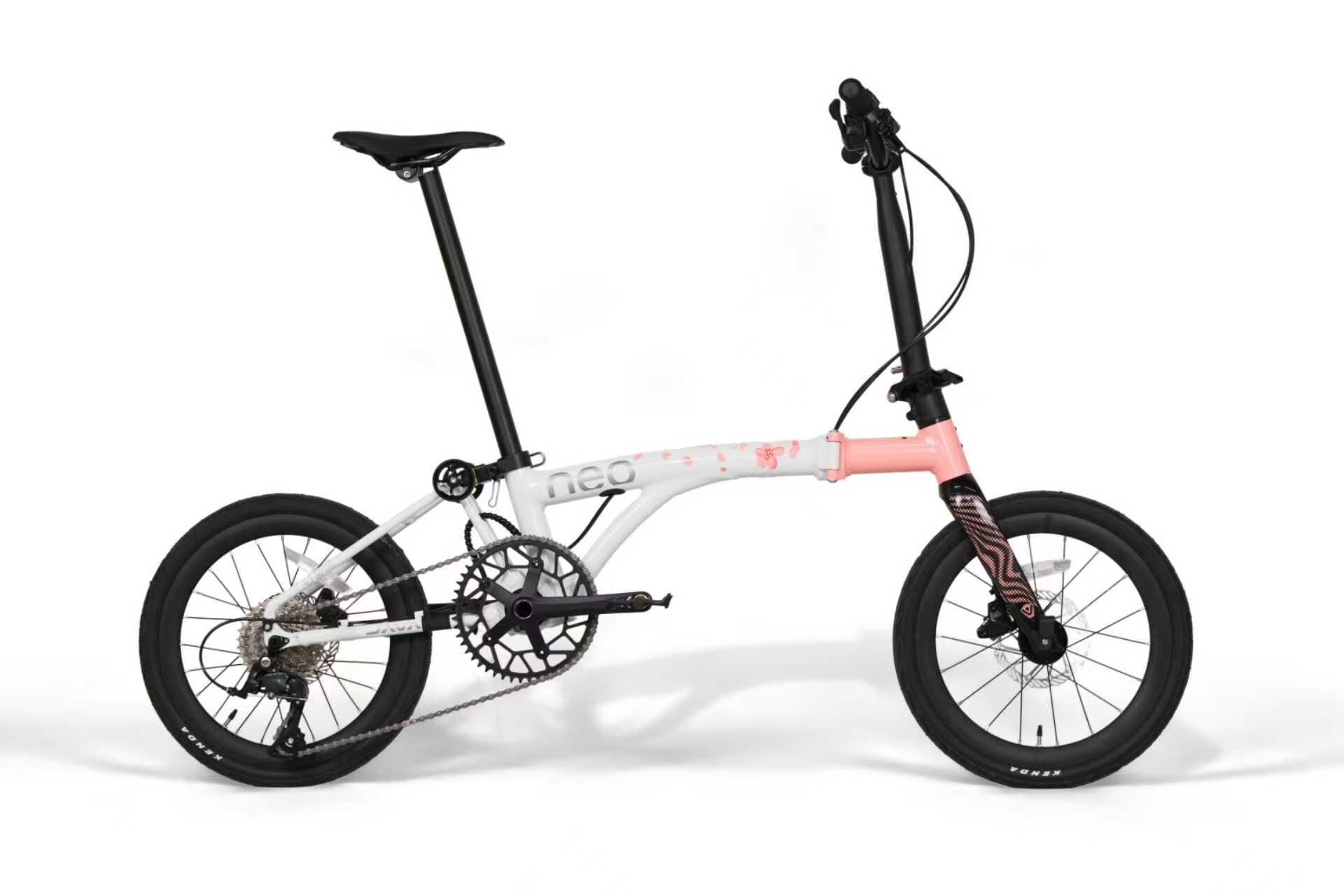 JAVA NEO 16吋 9速 （碳纖維前叉）摺疊車/三摺車