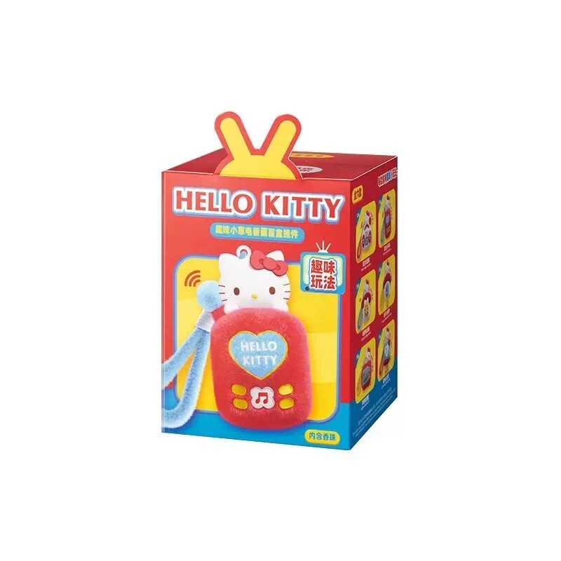 KTQ STORE ‧ 馬克圖布 x 三麗鷗Hello Kitty 小家電系列 香薰 芳香 吊飾 鑰匙圈 盲盒