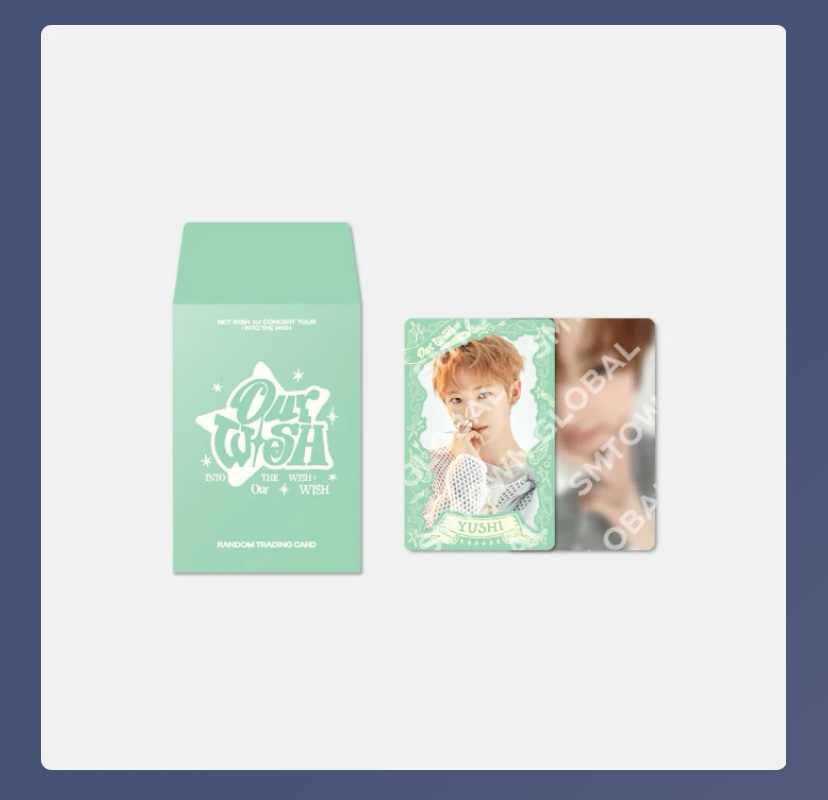 Nct wish our wish trading card