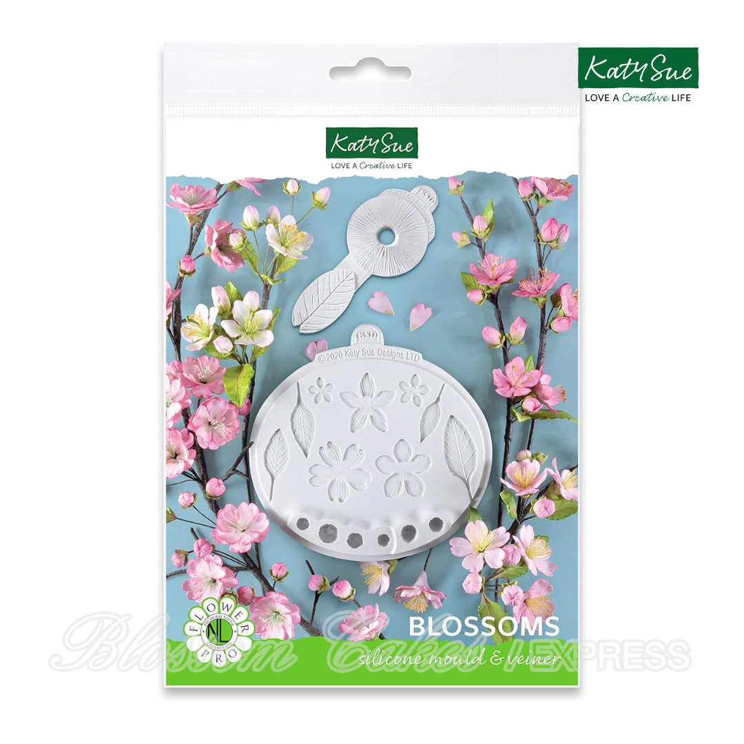 Katy Sue Designs - Flower Pro Blossoms Silicone Mould & Veiner