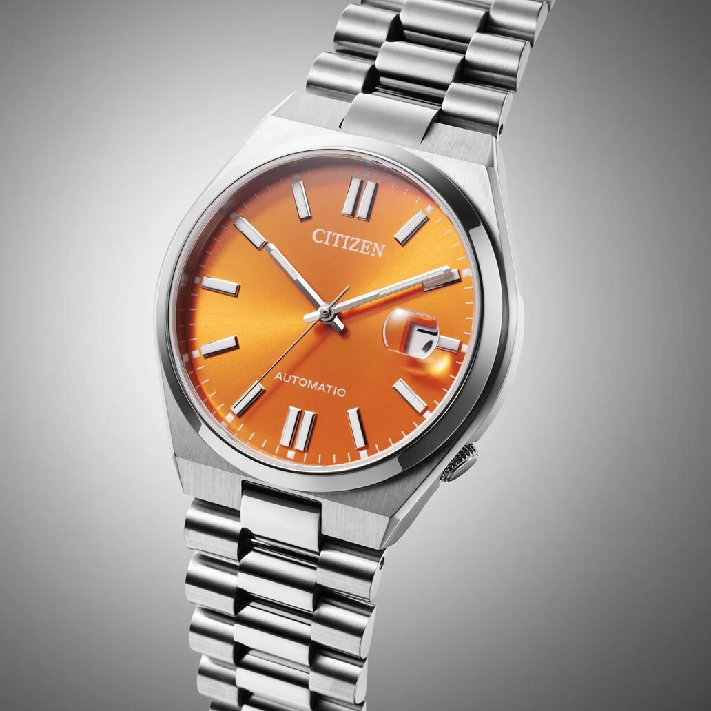 【CITIZEN 星辰】自動上鍊機械 男錶 日本機芯 不鏽鋼腕錶 手錶 NJ0151-88Z