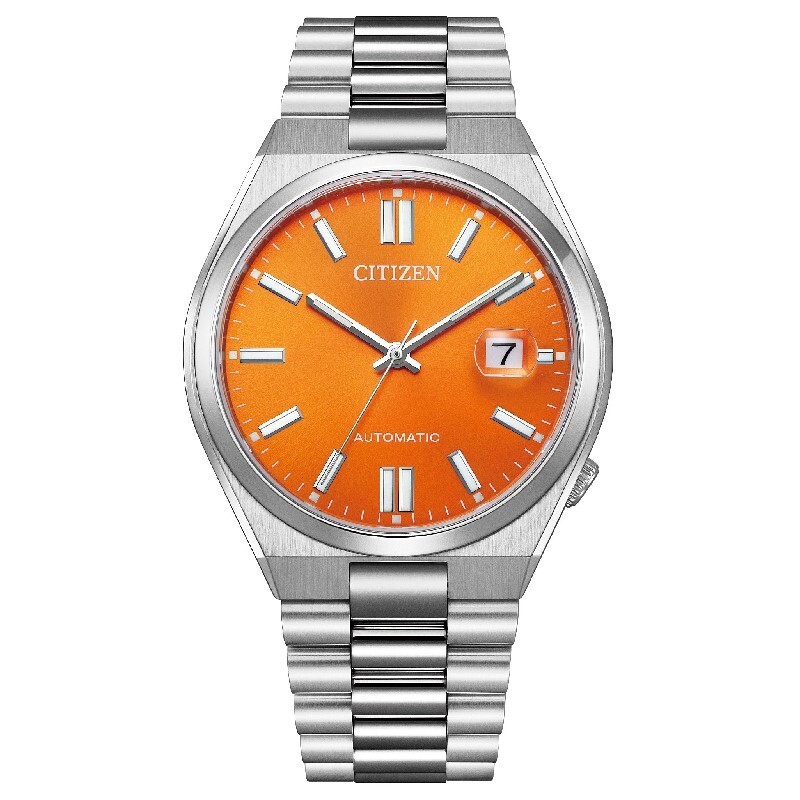 【CITIZEN 星辰】自動上鍊機械 男錶 日本機芯 不鏽鋼腕錶 手錶 NJ0151-88Z