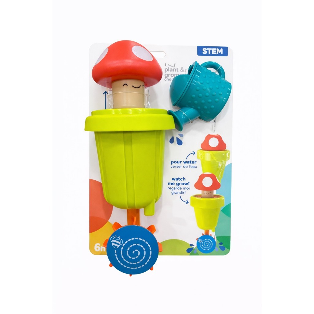 【樂森藥局】Sassy 澆水蘑菇轉轉樂 洗澡玩具