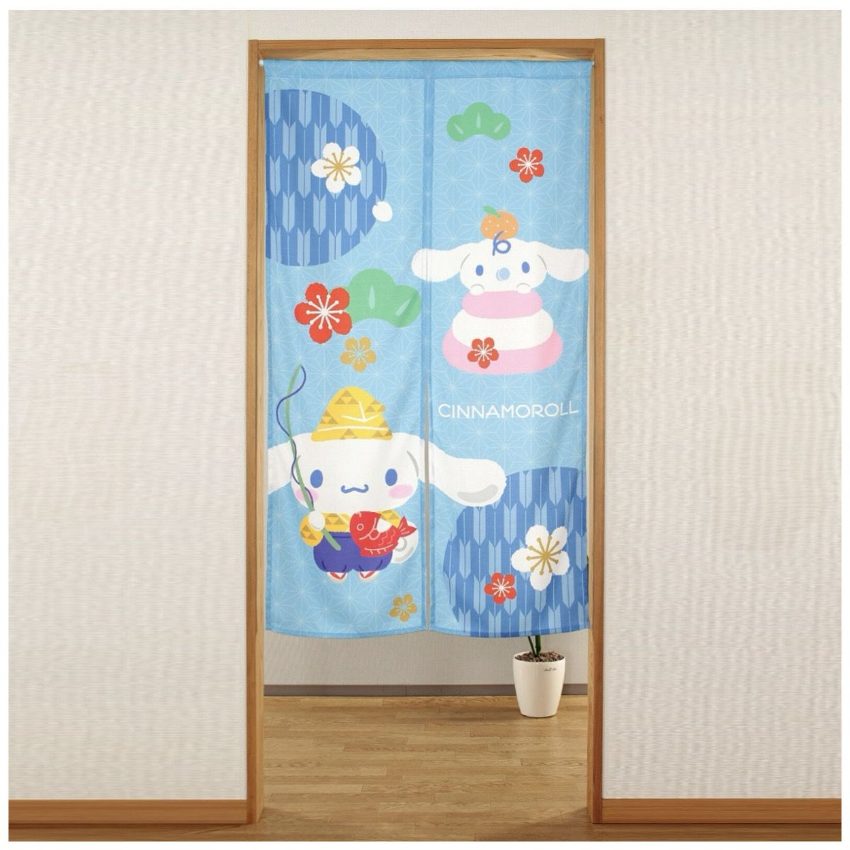 26040-CN Sanrio 玉桂狗 日本和風長門簾 恵比寿 #JP-NM26-14670