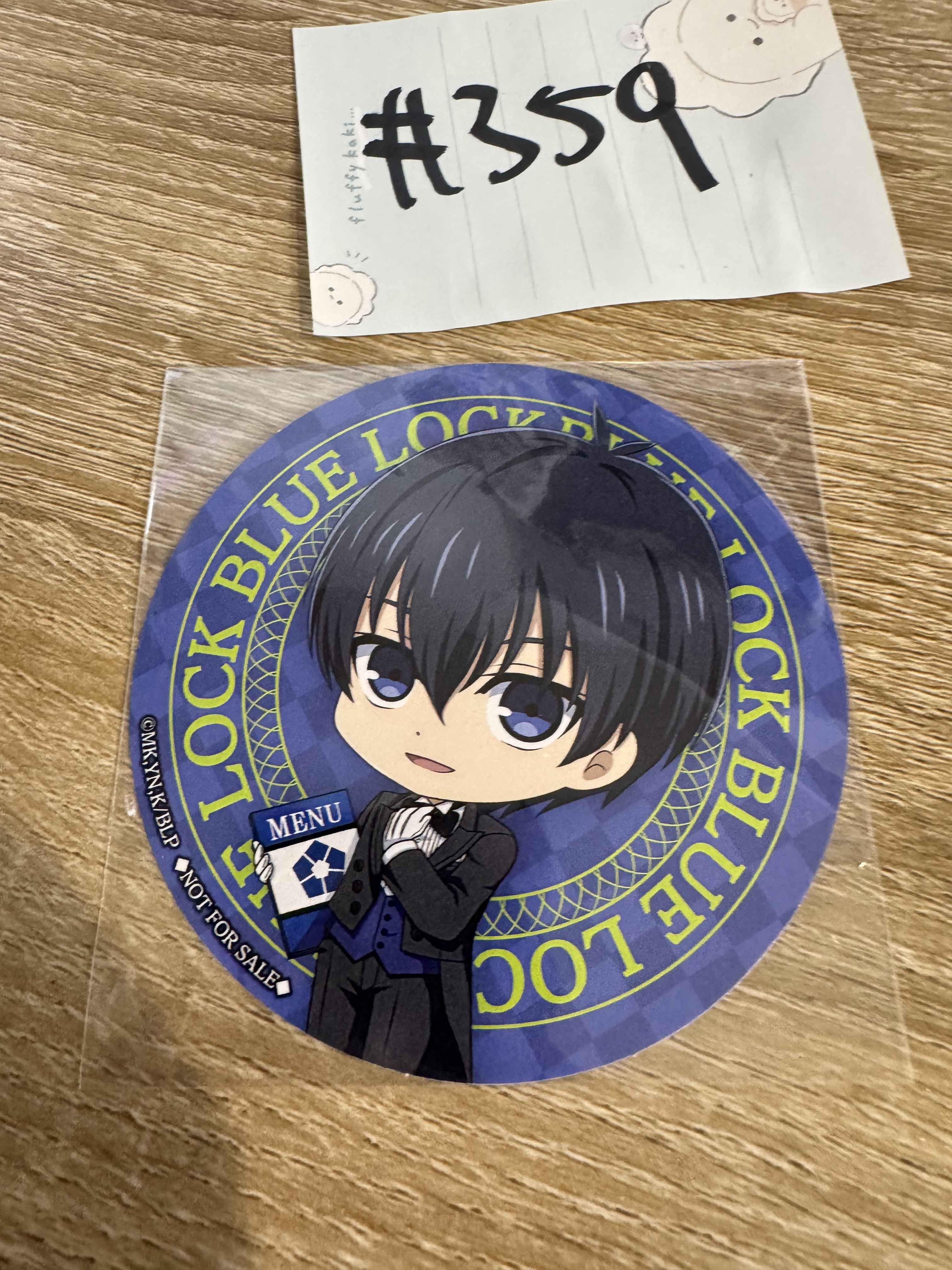 BlueLock  潔 杯墊#359