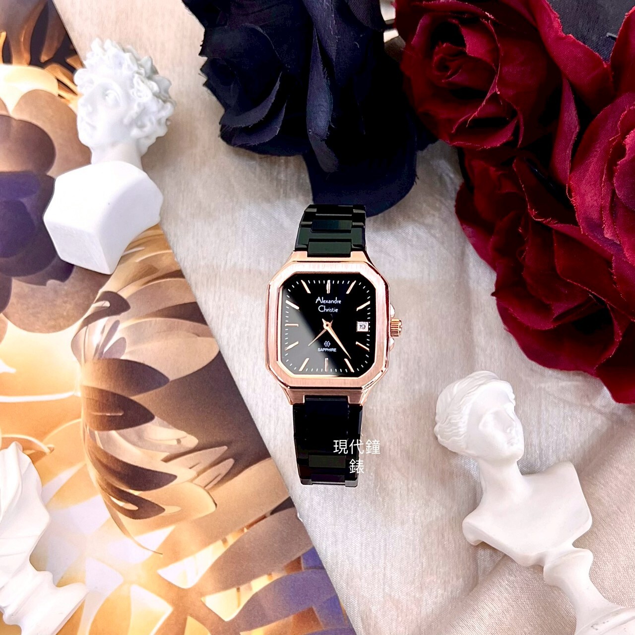 【Alexandre Christie亞力克麗 AC錶】8711LDBBRDGSG 27mm現代鐘錶