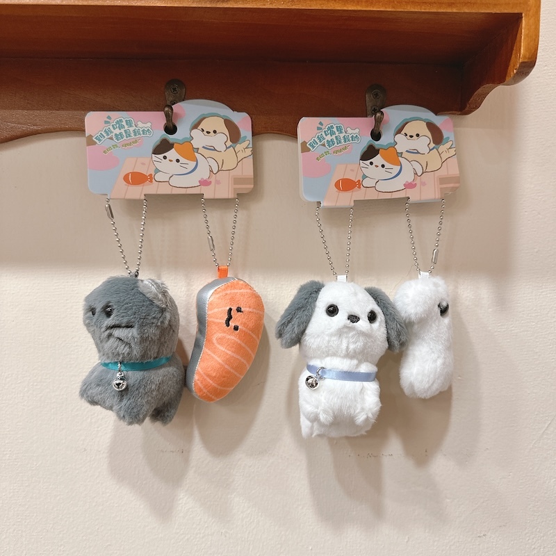 《01230》雙雙對對 狗狗貓貓吊飾