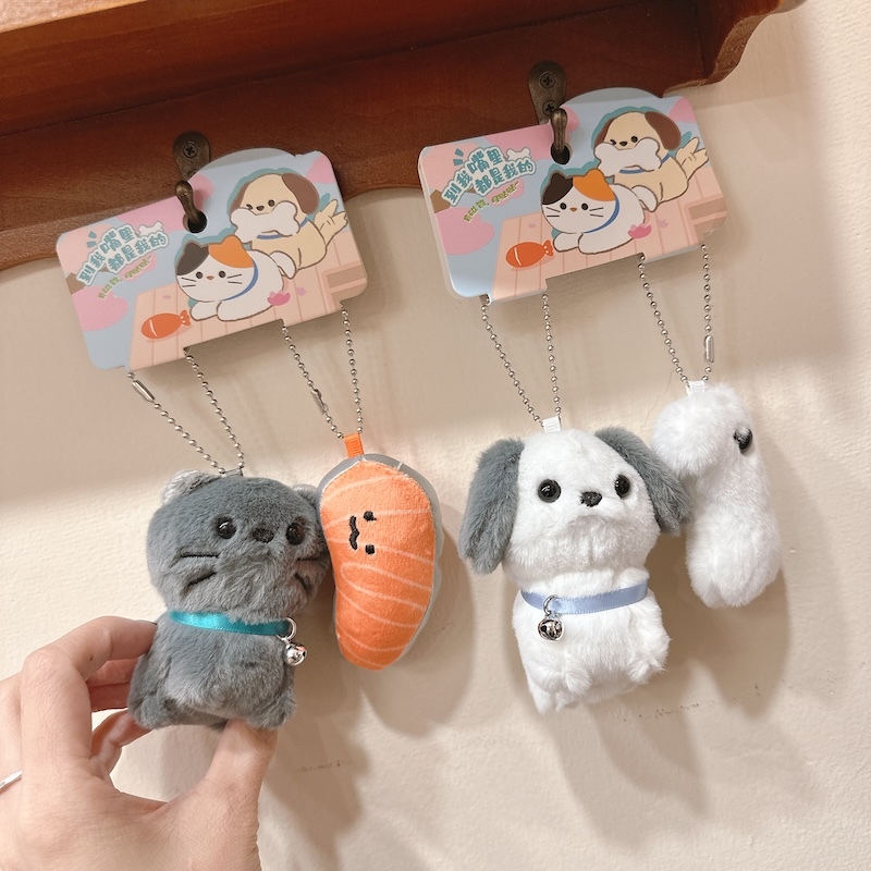 《01230》雙雙對對 狗狗貓貓吊飾
