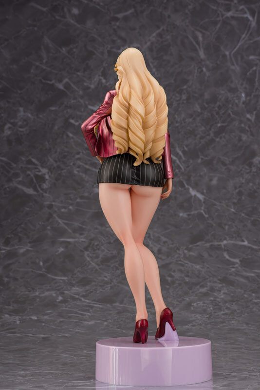 預訂7月  Daiki Kougyou 錦織愛  紅色套裝版 Gal Ane Shachou to Harem Office Nishigori Ai (Red Suit Ver.) 1/7 Complete Figure Pre-order