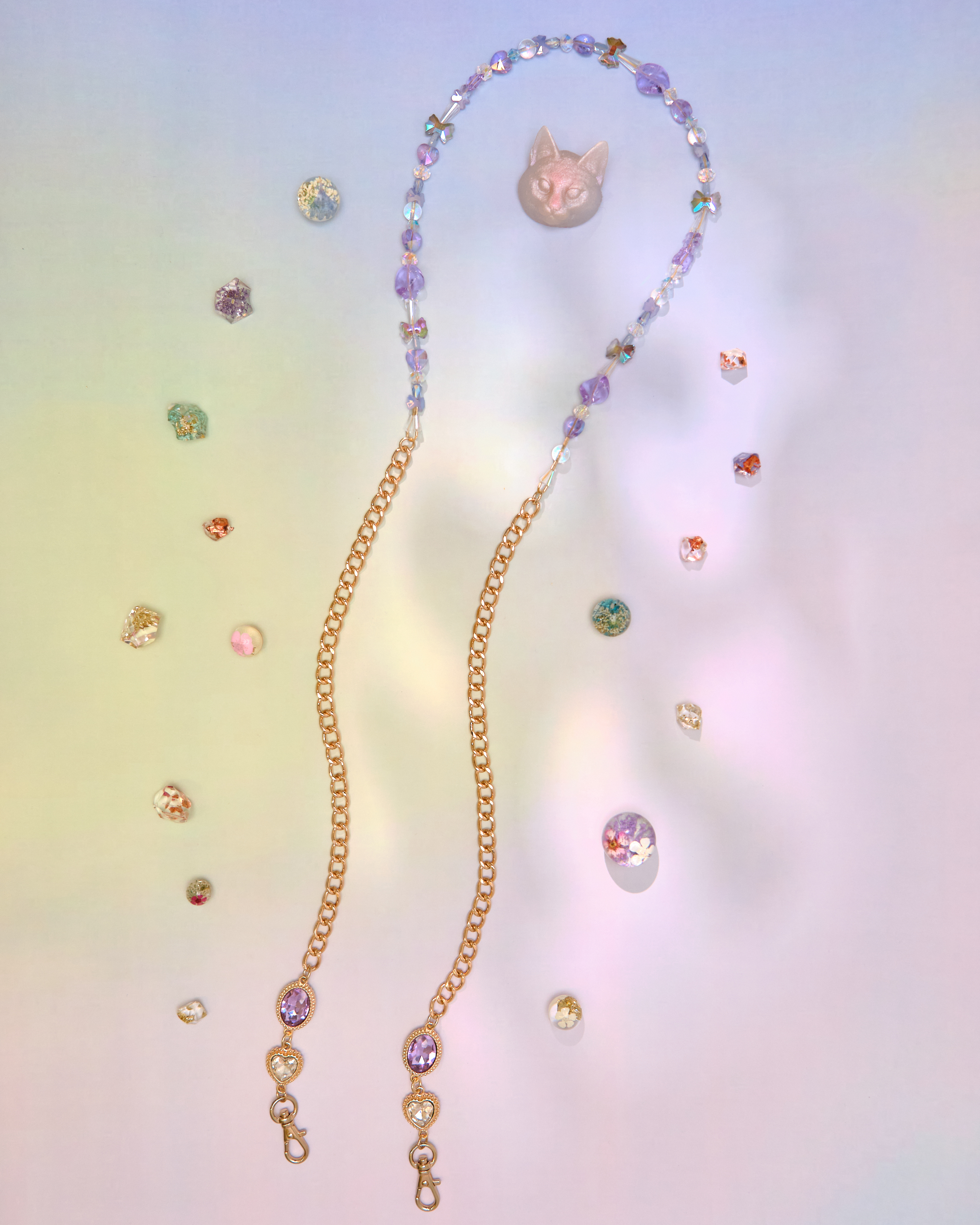 13252 Aurora Bead Shoulder Straps