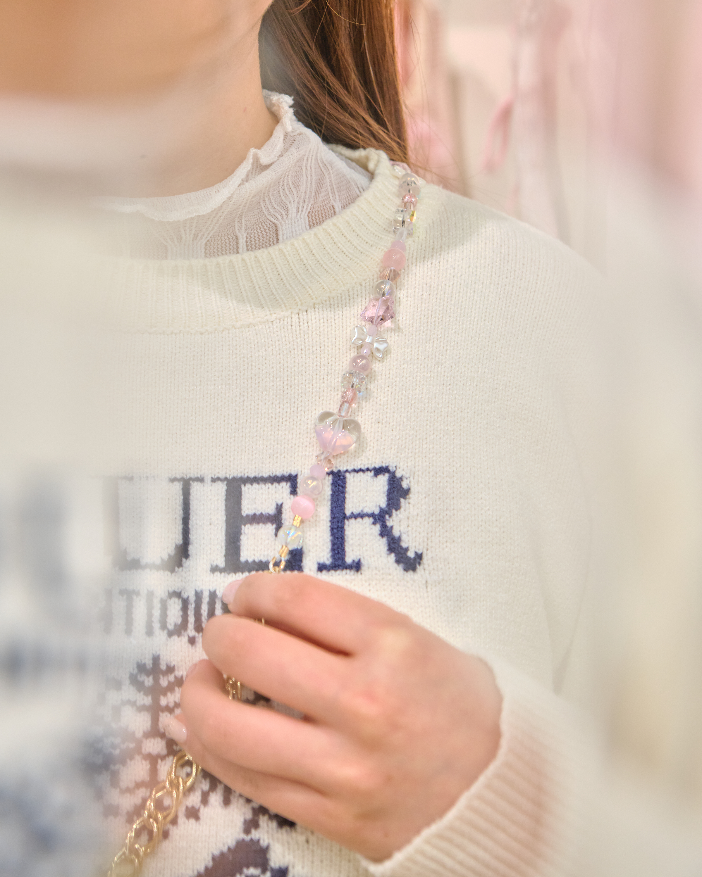 13249 Aurora Bead Shoulder Straps