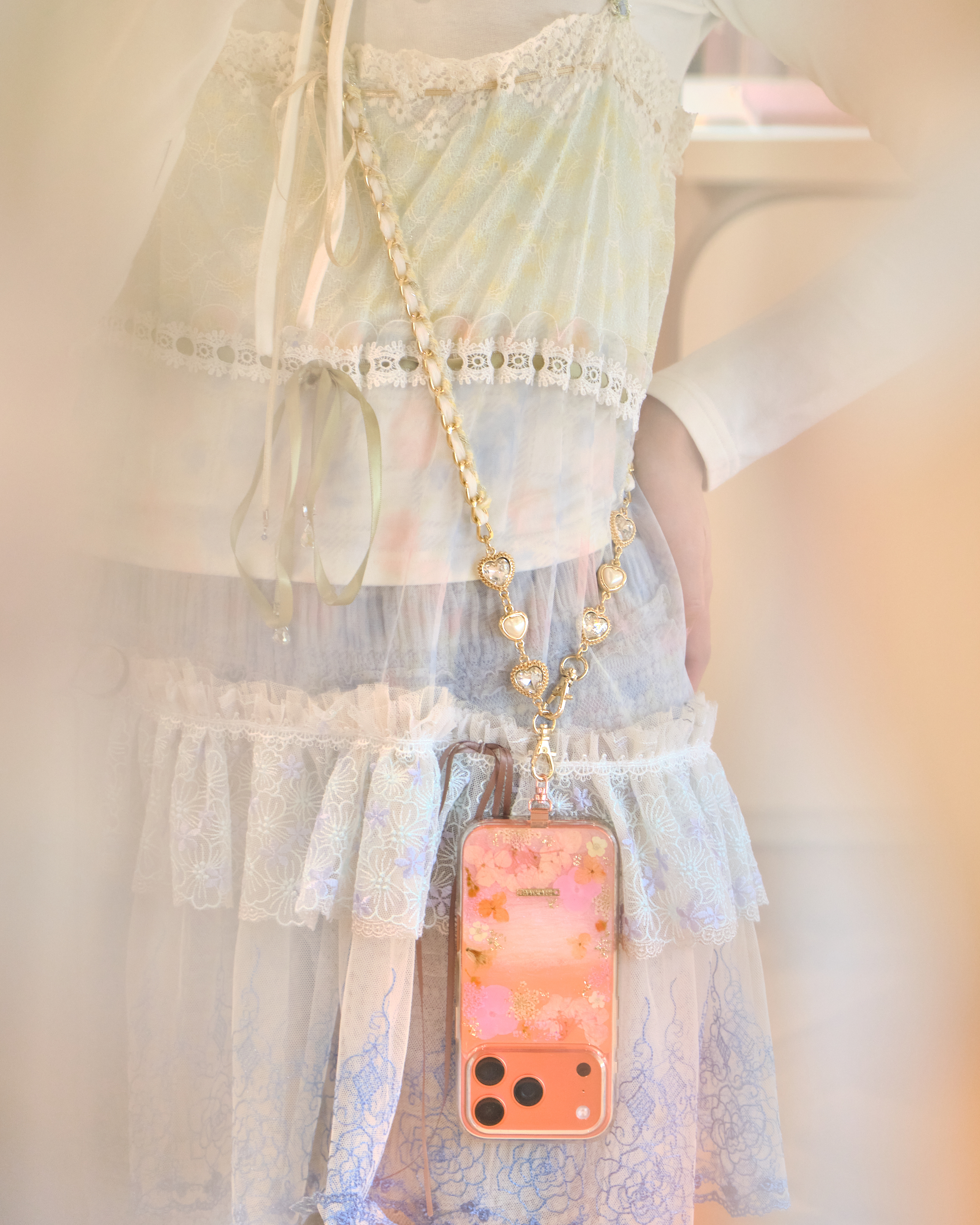 13248 Aurora Bead Shoulder Straps