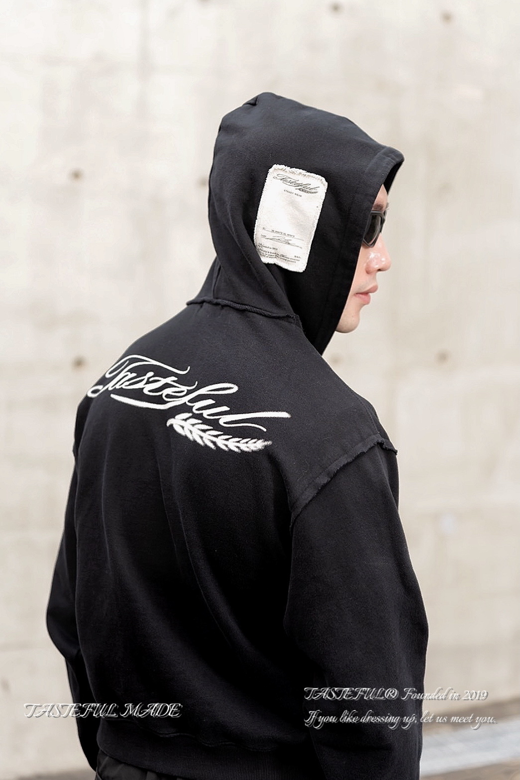 TASTEFUL MADE  Worn Tag 舊標（T-22)- 水洗 不收滾邊 合身版型 仿舊 #棉外套