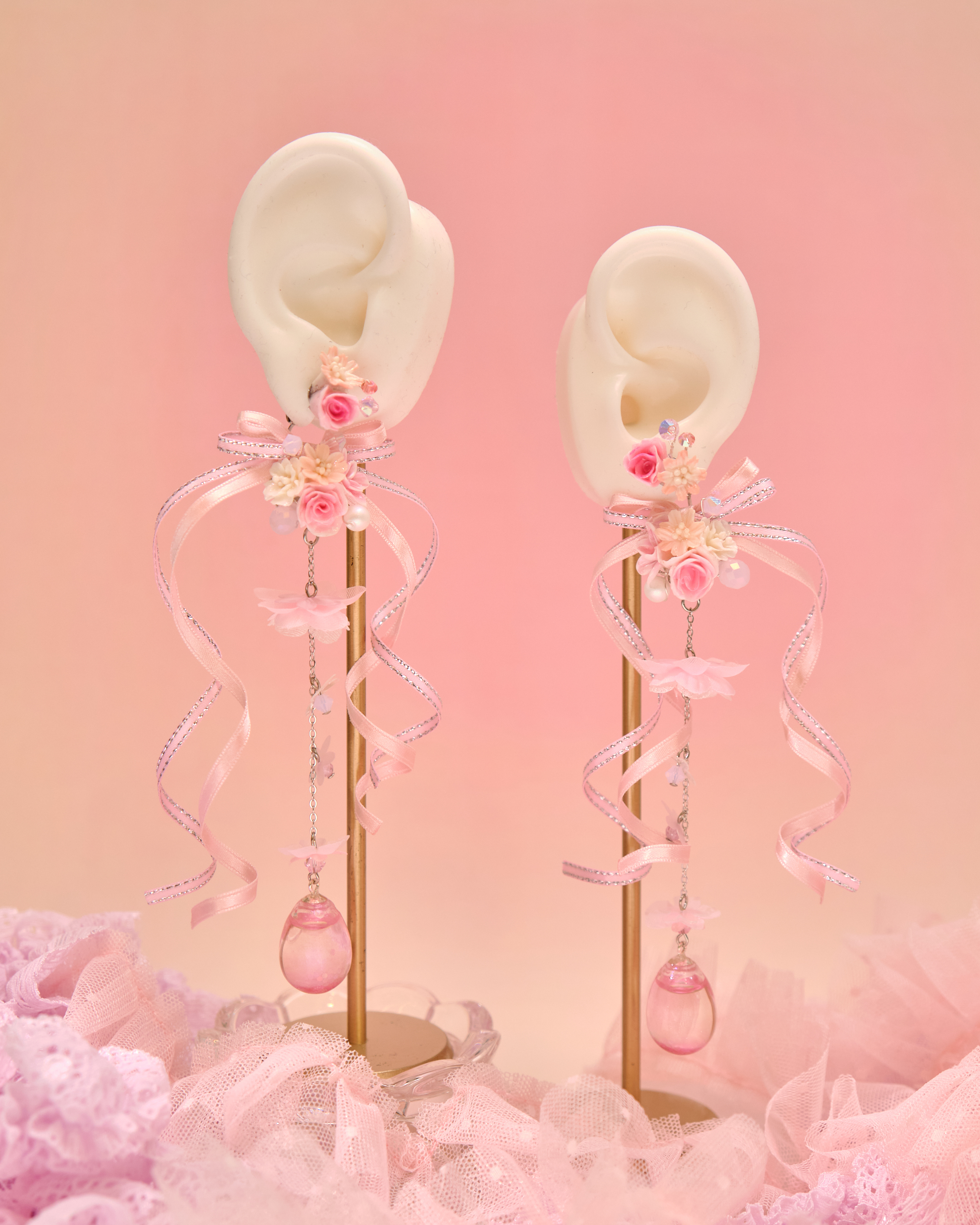 13297 Ribbon Breeze Earrings