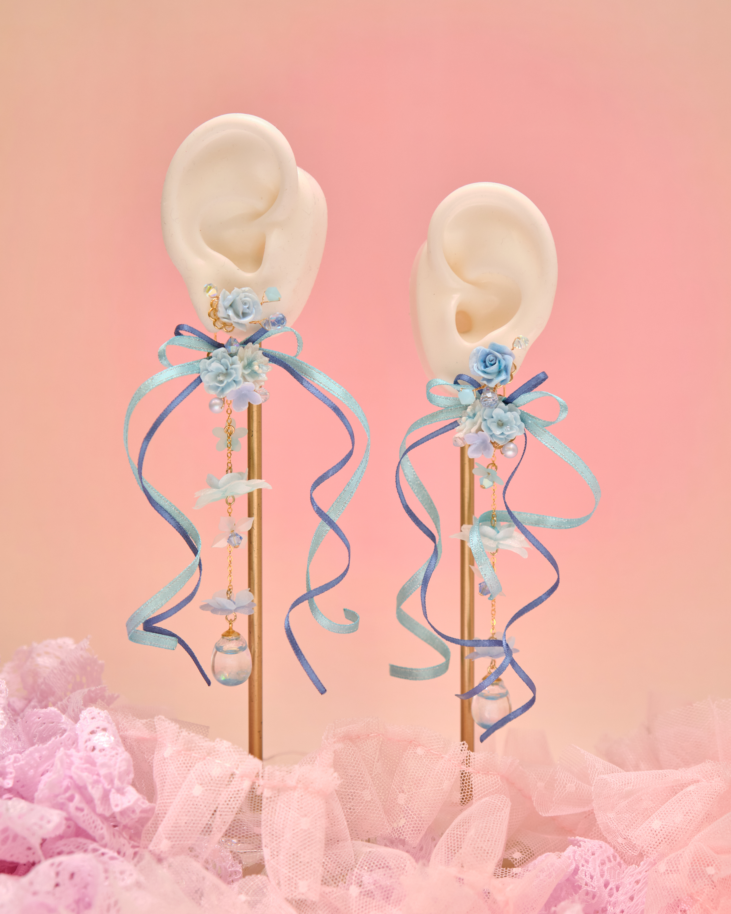 13296 Ribbon Breeze Earrings