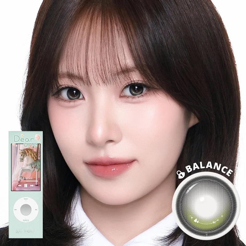 [RESCENE 同款] I-GIRL One Pick Dear One 1 Day G Gray 日拋彩妝矽水凝膠隱形眼鏡｜每盒10片