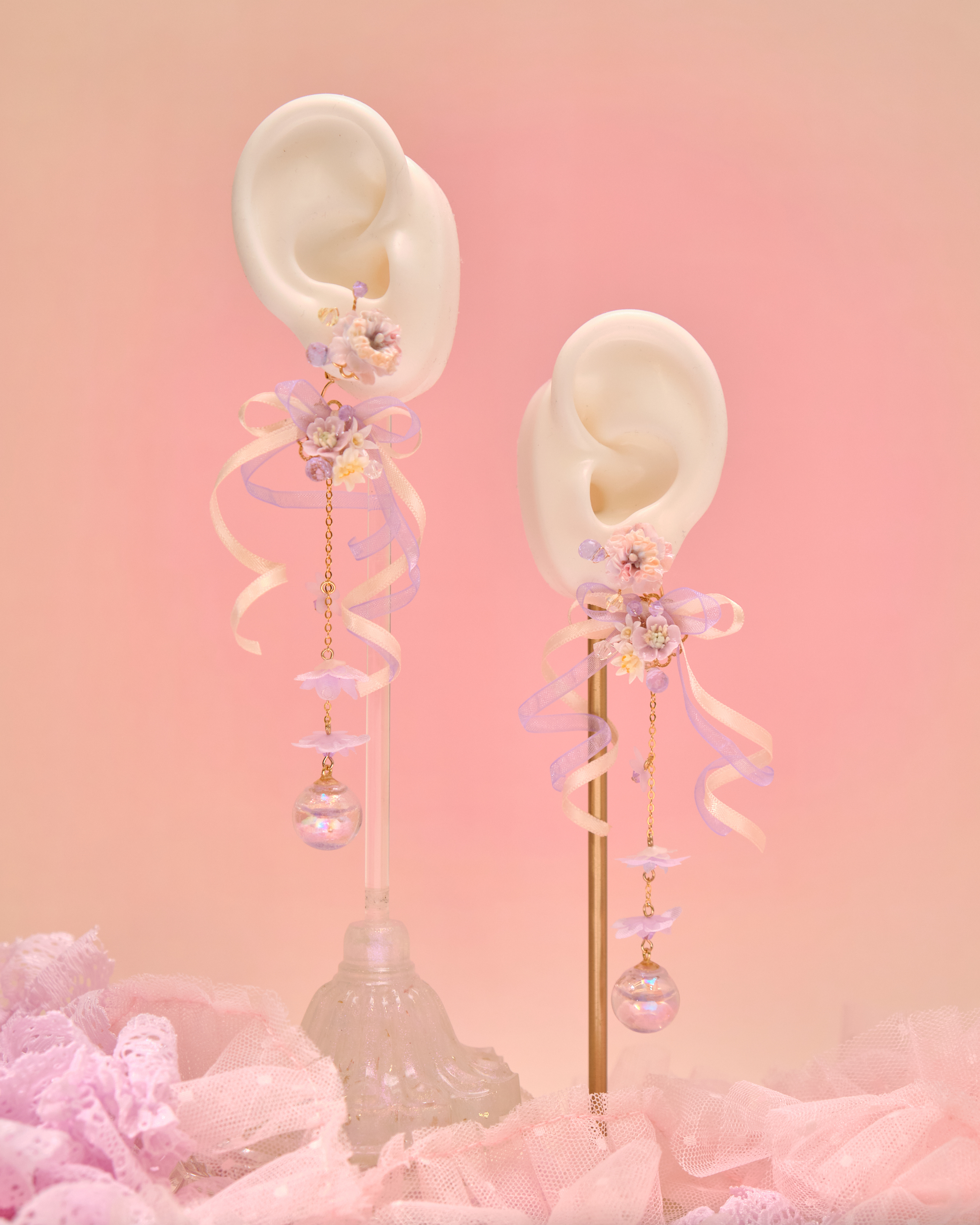 13291 Ribbon Breeze Earrings