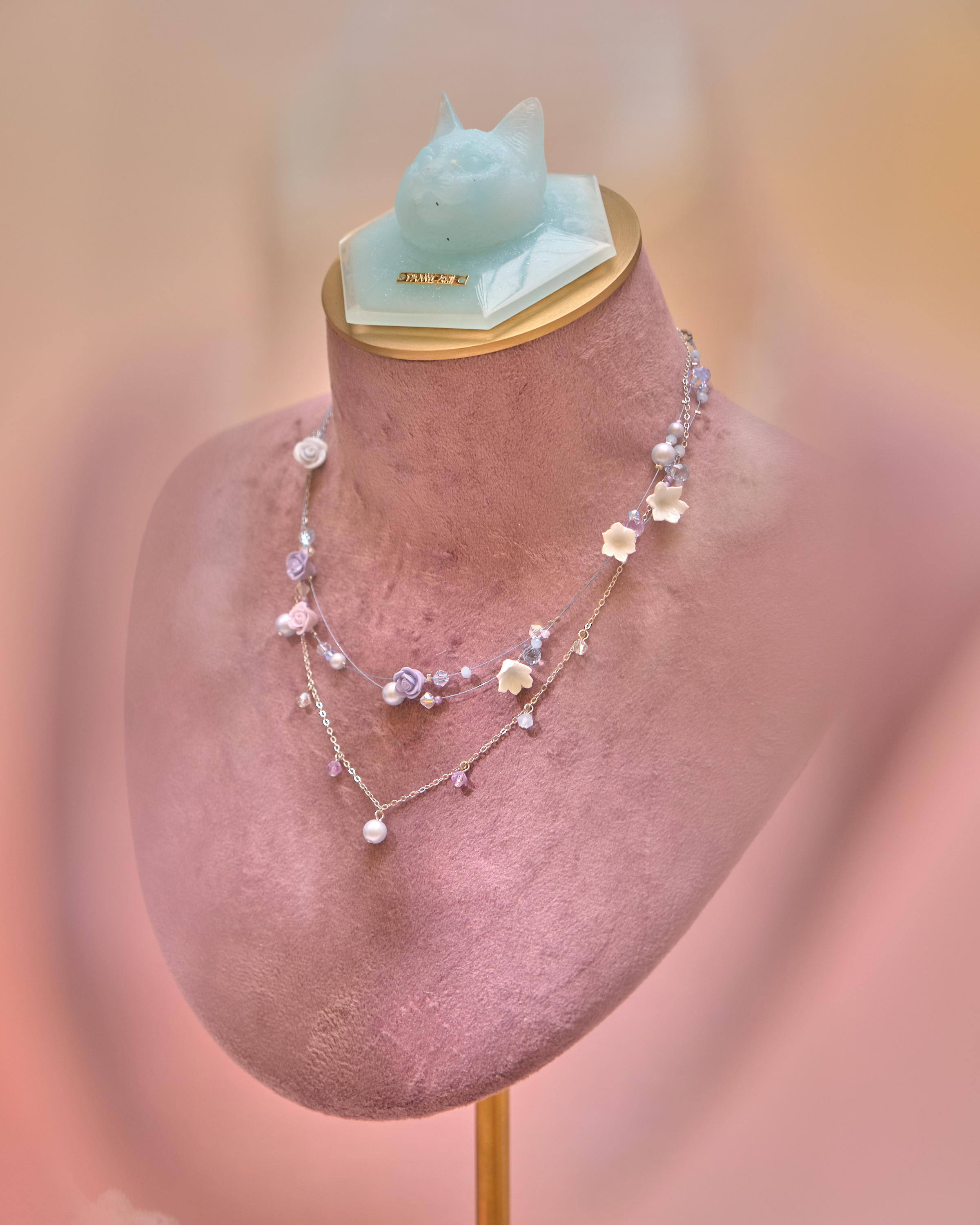 13269 Floral Swirl Convertible Necklace-Bracelet