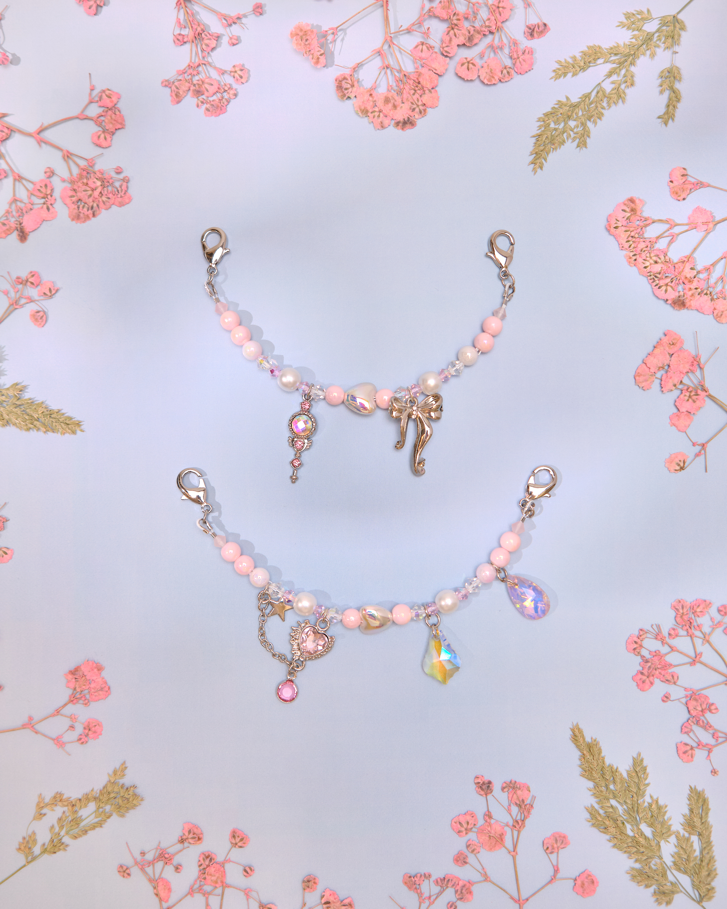 13260 Galaxia Garden Shoe Pendant Duo Set