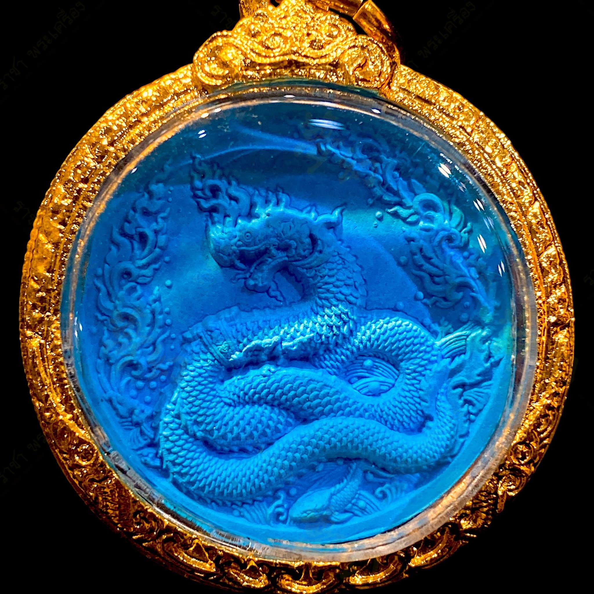 瑪尼翁寺2566 帕西素托納迦水龍王「富貴命盤」【夢幻佛牌】