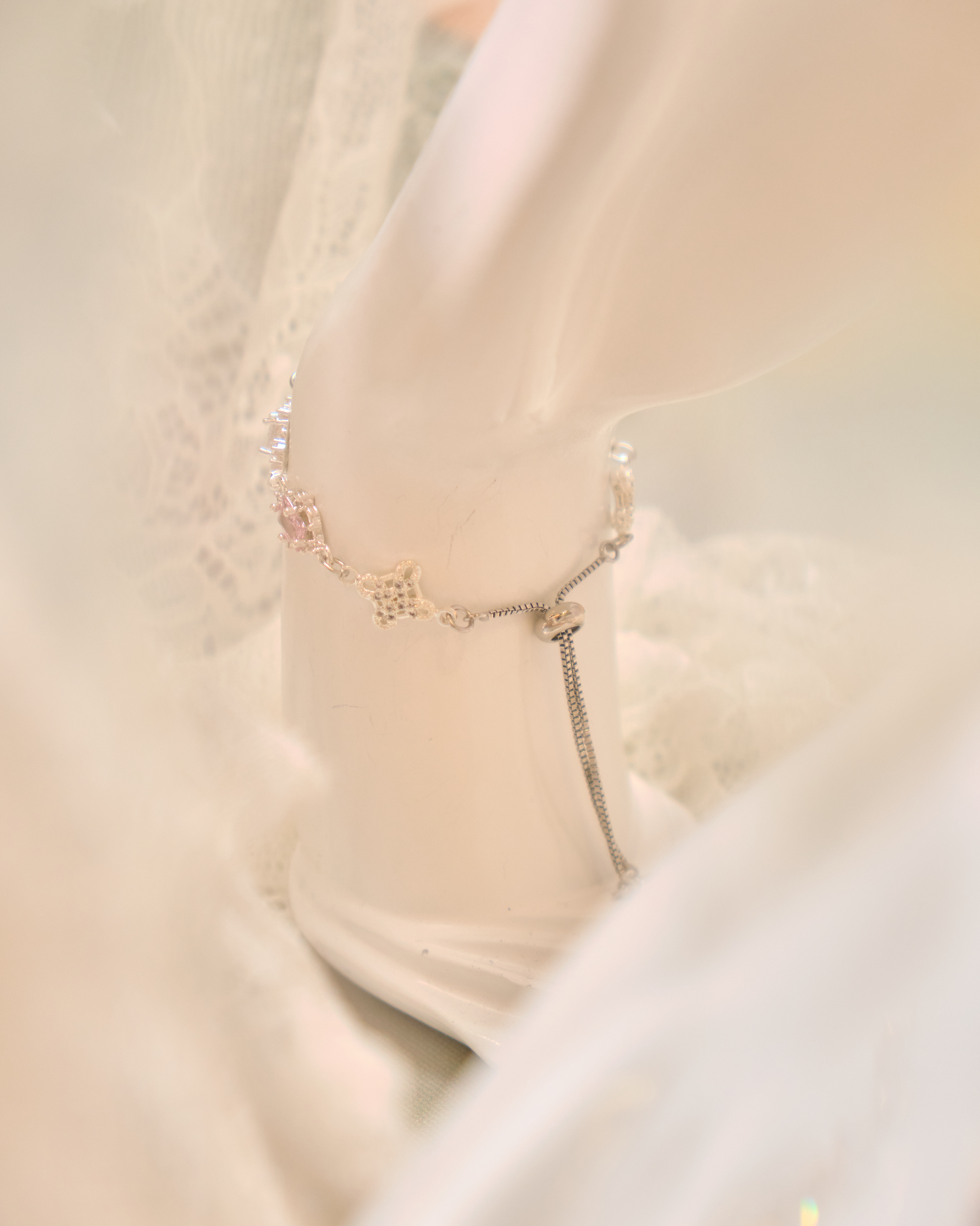 13225 Fairy Blush Reverie T-Bracelet