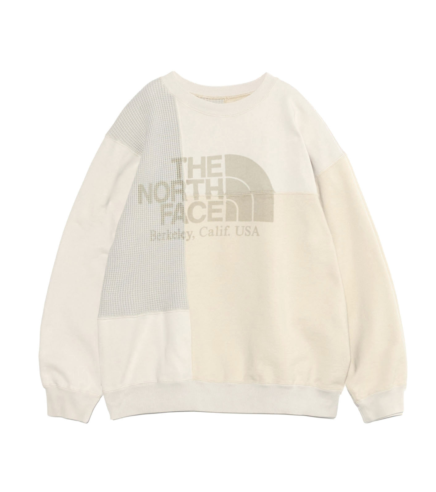 『代購商品』2026SS THE NORTH FACE Purple Label 紫標 Field Patchworked Crewneck Sweatshirt 大學T N26SH008