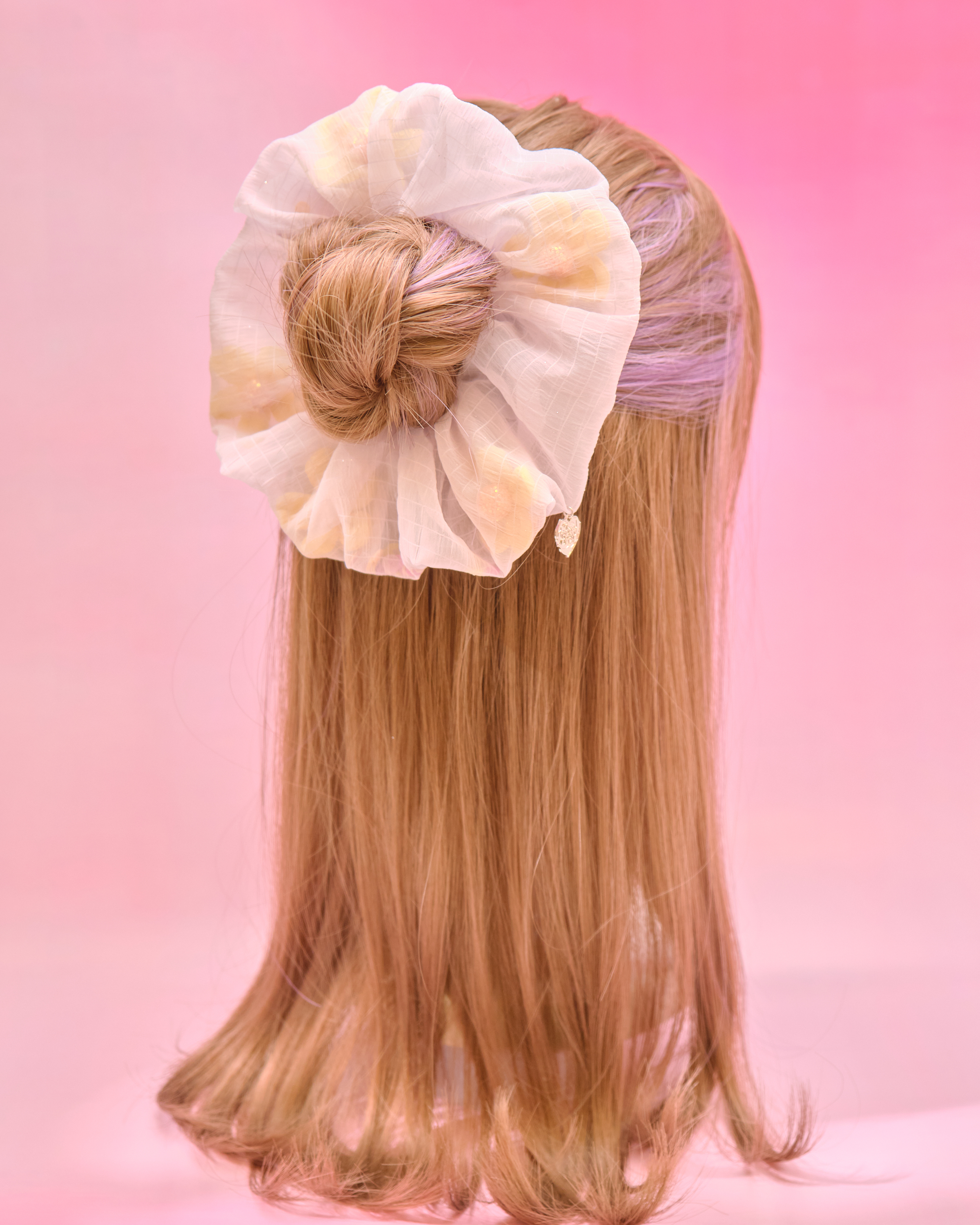 13220 Purple Sunset Glow Lace Reverie Scrunchies