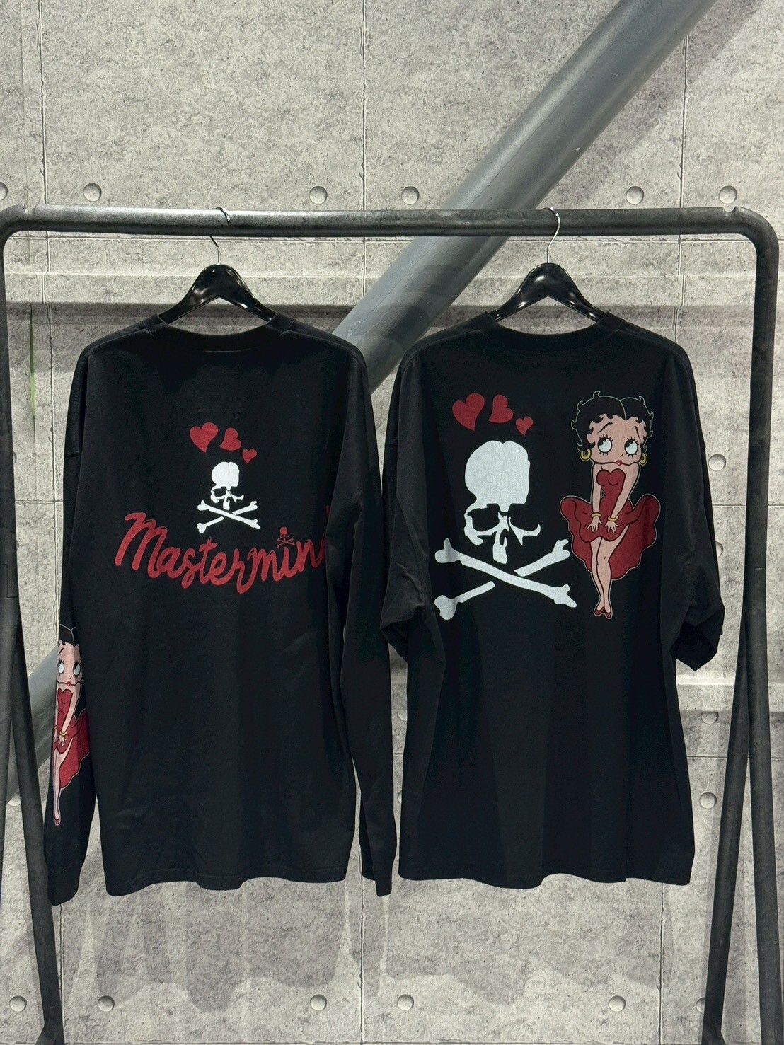 Mastermind World x Betty Boop 絕版聯名 骷髏長袖 / 短袖 T
