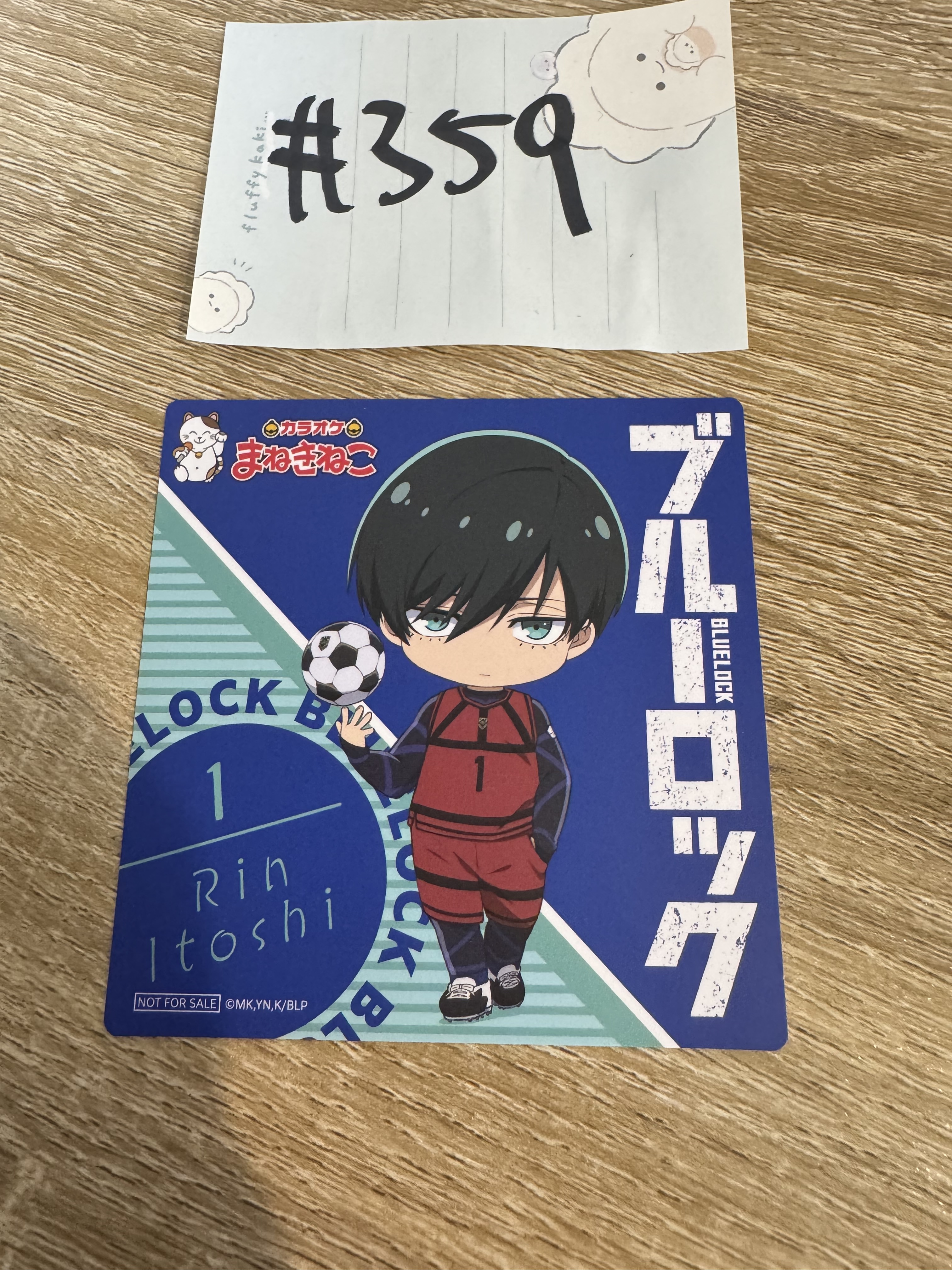 BlueLock  凜 杯墊#359