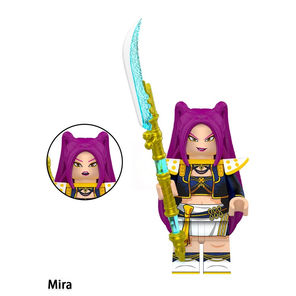 KPop Demon Hunters Mira Custom Minifigures Fit Lego WM6229 WM3085